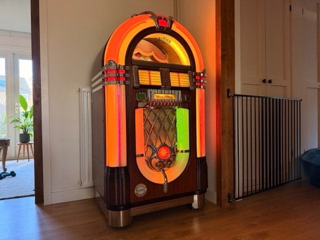 Wurlitzer 1015-CD One More Time Juxebox, Verzamelen, Automaten | Jukeboxen, Ophalen, Zo goed als nieuw, 1970 tot heden, Wurlitzer