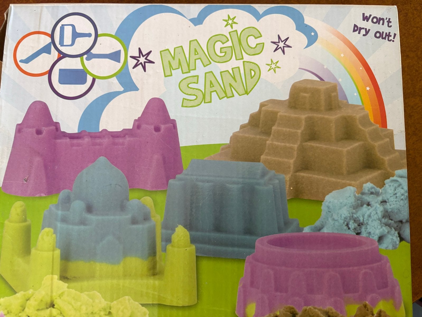Magic Sand Kinetisch Zand met Vormpjes, Ophalen of Verzenden, Gebruikt, Jongen of Meisje