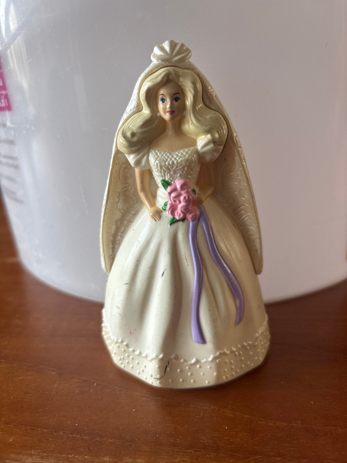 Vintage Barbie Bruidje Figuur - Decoratie, Ophalen of Verzenden, Gebruikt, Barbie