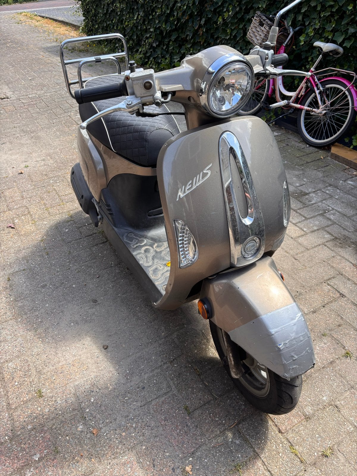 Kymco New Sento Scooter - Goede staat, lichte schade, Ophalen, Gebruikt, Maximaal 25 km/u, Benzine