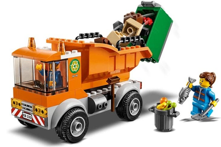 LEGO City 60220 Vuilniswagen, Ophalen, City, Lego, Complete set