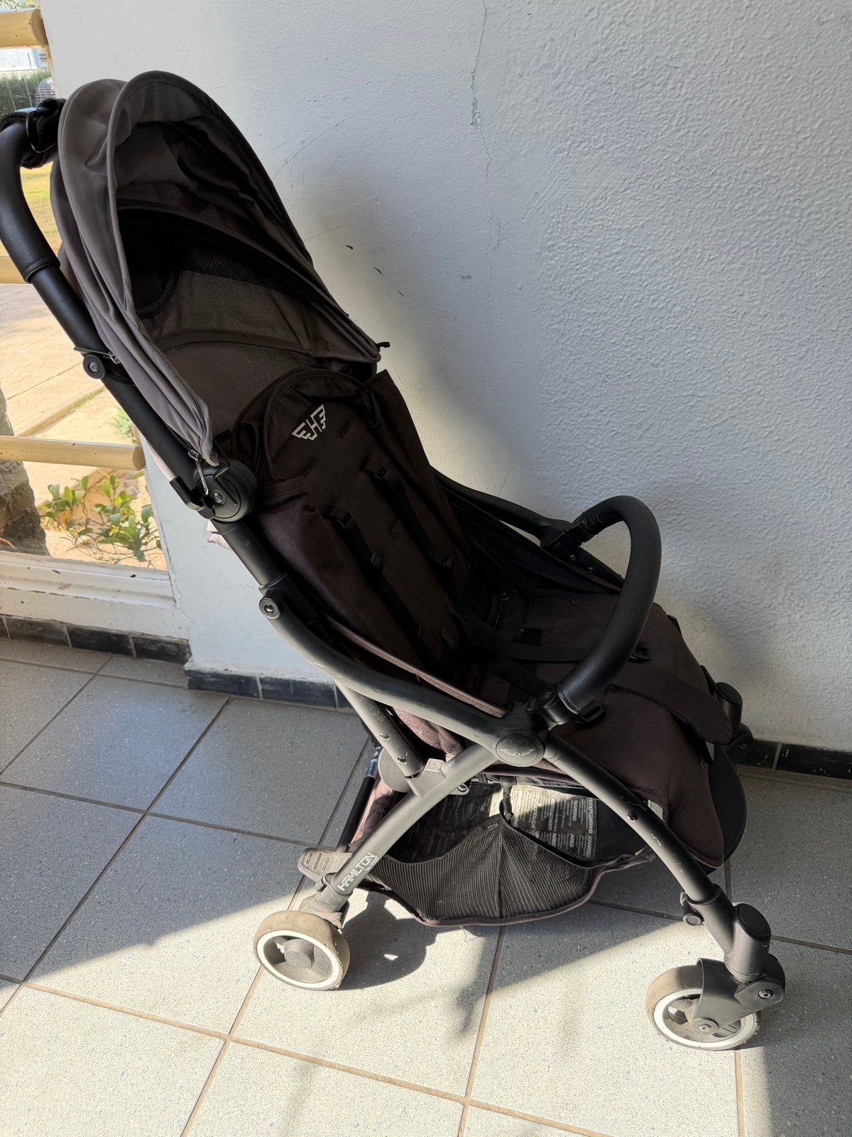 Compacte en opvouwbare kinderwagen - Ideaal voor reizen, Kinderen en Baby's, Buggy's, Ophalen, Gebruikt, Overige merken, Verstelbare rugleuning