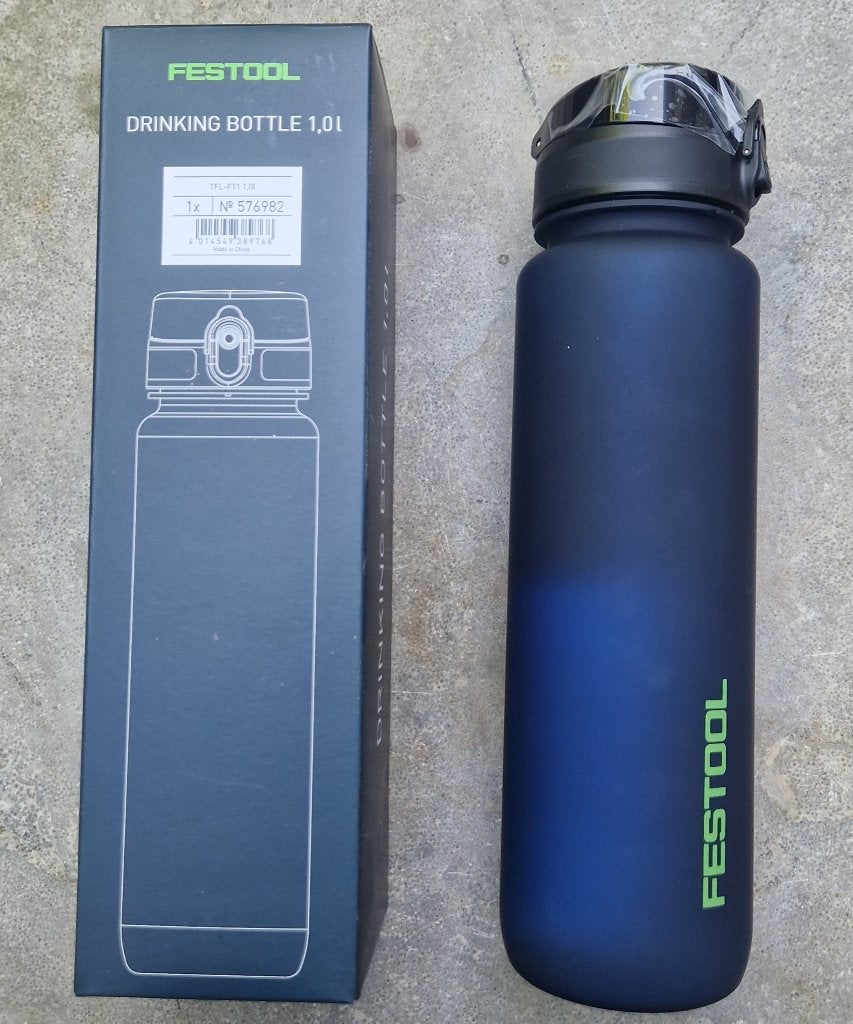 Festool drinkfles 1 L NIEUW in doos, Ophalen of Verzenden, Nieuw