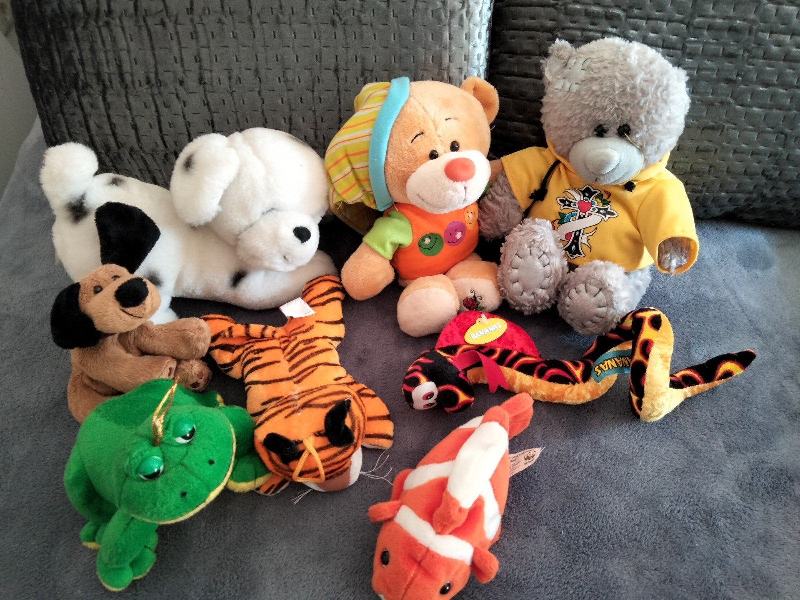 dieren knuffels acht stuks., Ophalen of Verzenden