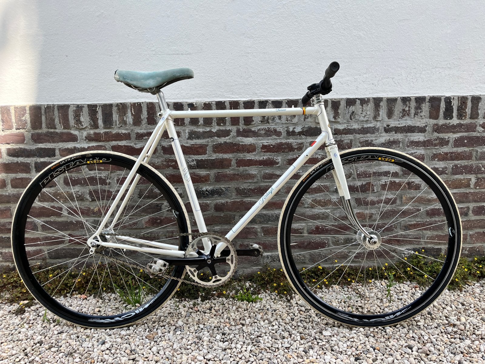 Raleigh Sirocco Fixie Singlespeed Fiets, Fietsen en Brommers, Fietsen | Heren | Sportfietsen en Toerfietsen, Gebruikt, Overige merken