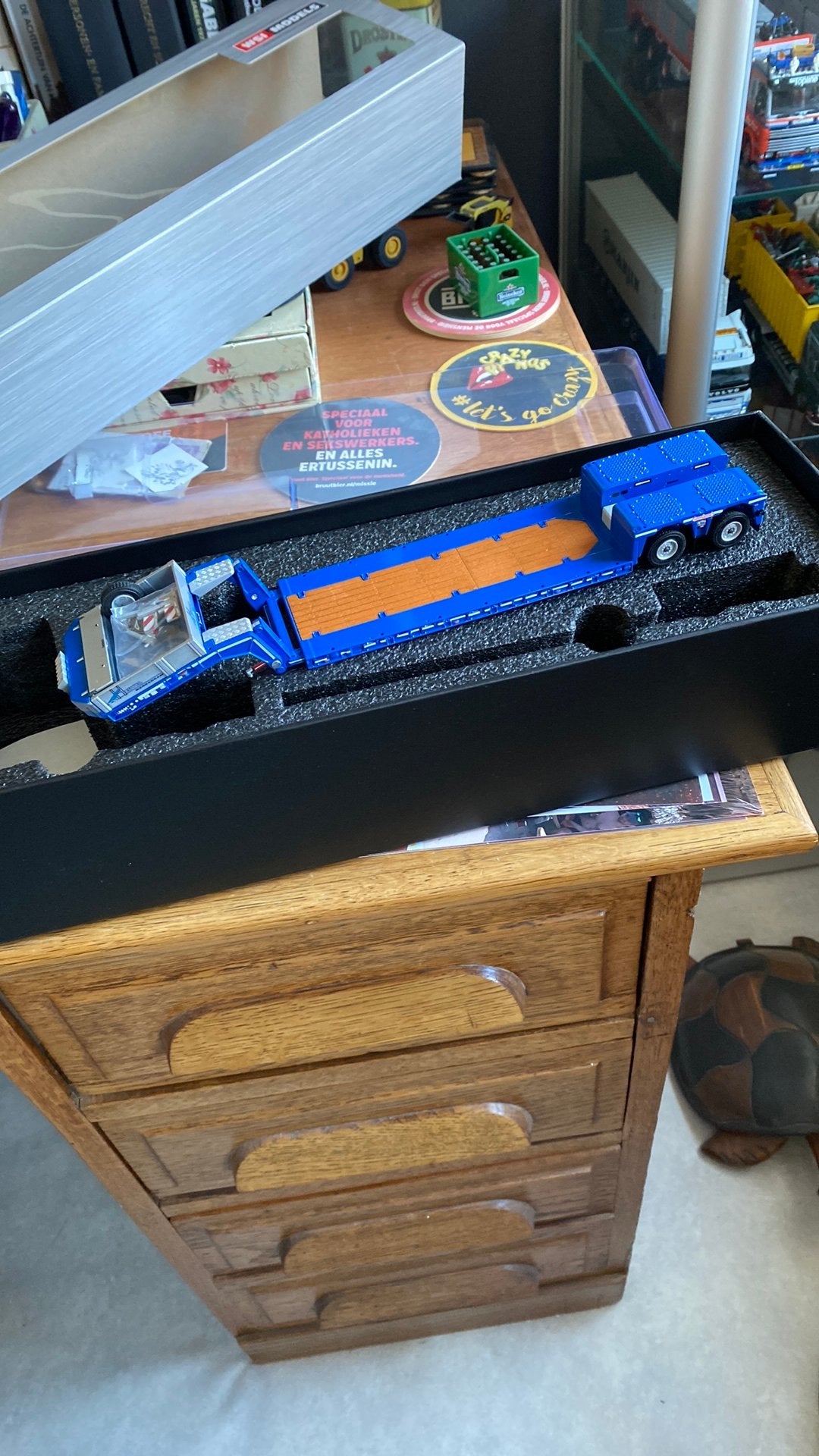 Euro-px lowloader dieplader vd heuvel, Ophalen of Verzenden, Zo goed als nieuw