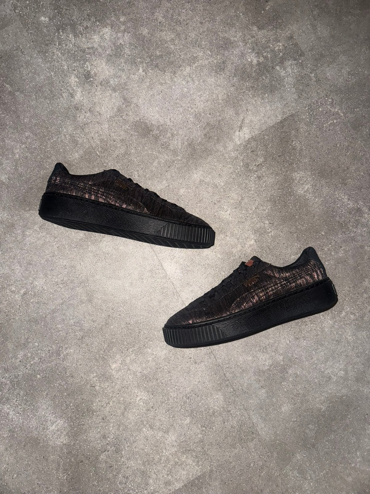 Puma Basket Platform - Nieuw - 38,5, Kleding | Dames, Ophalen of Verzenden, Nieuw, Zwart, Sneakers of Gympen