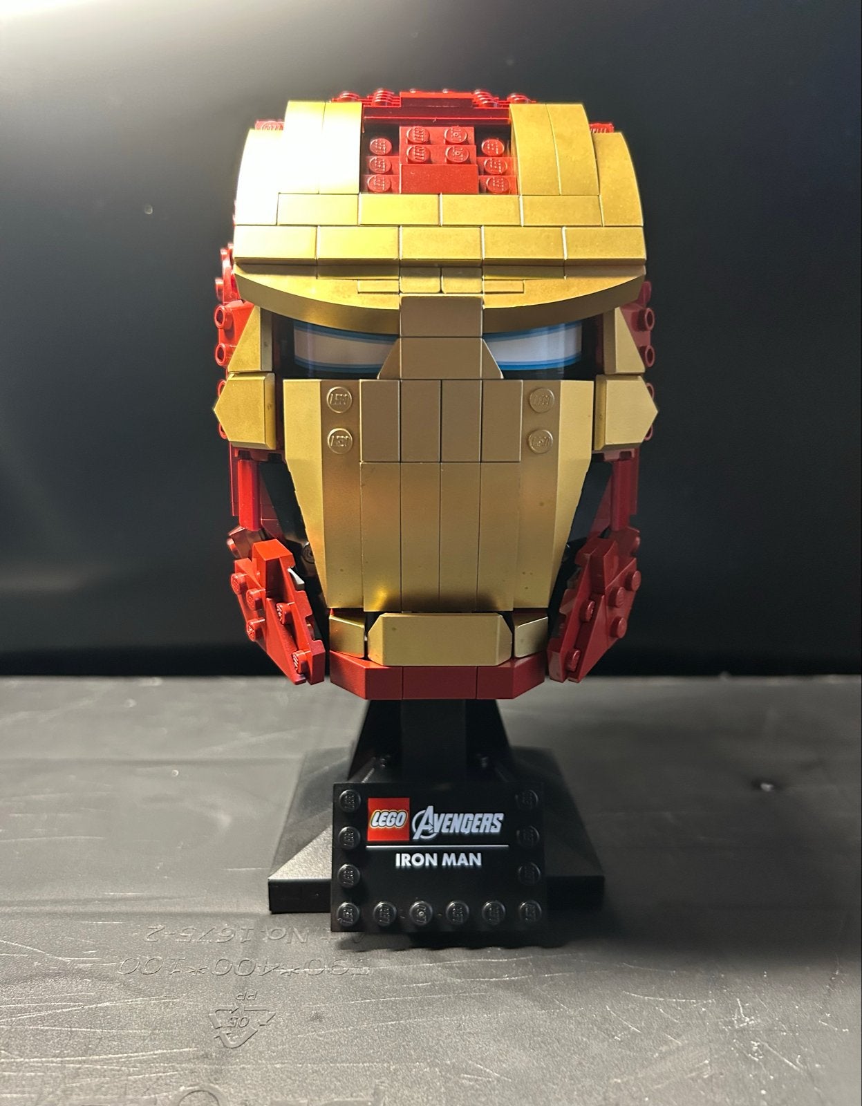 LEGO 76165 Iron Man Helm (Avengers), Ophalen of Verzenden, Zo goed als nieuw, Overige merken