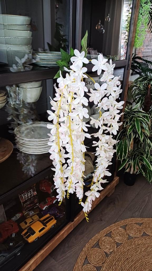 Mooie orchideeën kunstplant 90 cm - Huis & Tuin decoratie, Ophalen of Verzenden