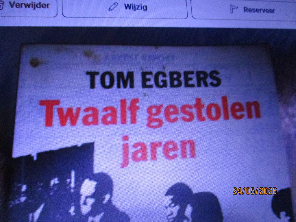 Twaalf Gestolen Jaren Tom Egbers 9789060052464 #, Ophalen of Verzenden, Gelezen