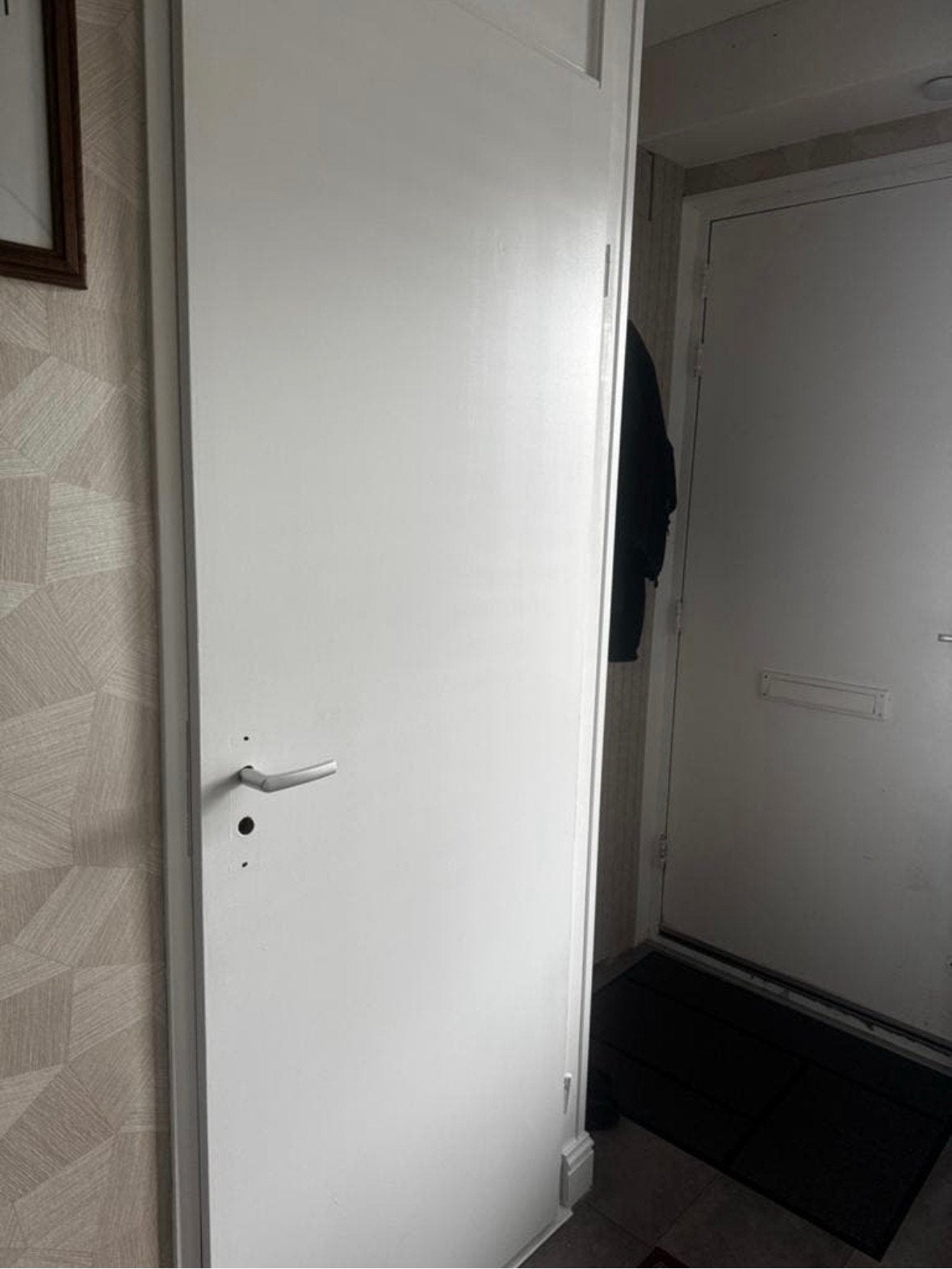 Opdek binnendeur 73 x201 cm. Rechtsdraaiend, Minder dan 80 cm, Binnendeur, Ophalen of Verzenden, Zo goed als nieuw