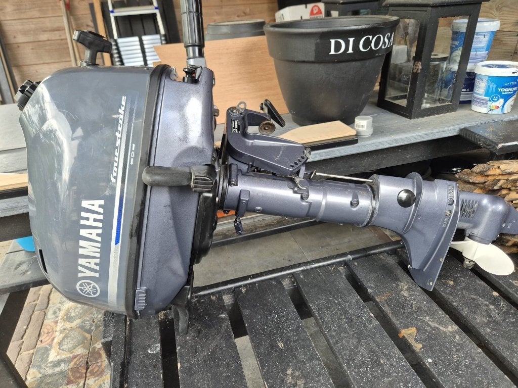 Yamaha F6CMHS kortstaart, Watersport en Boten, Buiten- en Binnenboordmotoren, Ophalen, Gebruikt, 5 tot 10 pk, Viertaktmotor