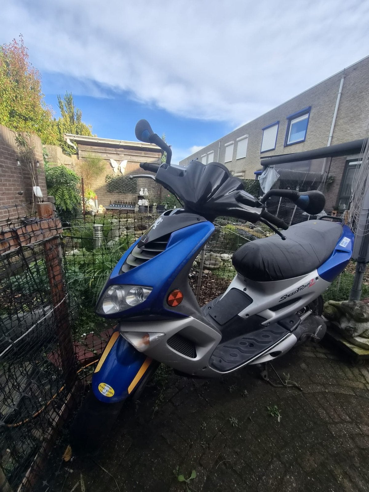 Peugeot Speedfight 2 Scooter - Blauw/Zilver, Ophalen, Gebruikt, Benzine, Speedfight