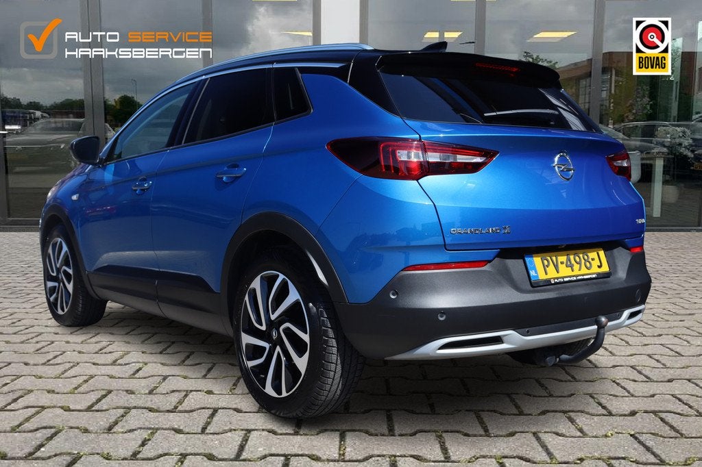 Opel Grandland X 1.2 Turbo Ultimate | Trekhaak | Camera | Me, Voorwielaandrijving, 1350 kg, Gebruikt, 1199 cc
