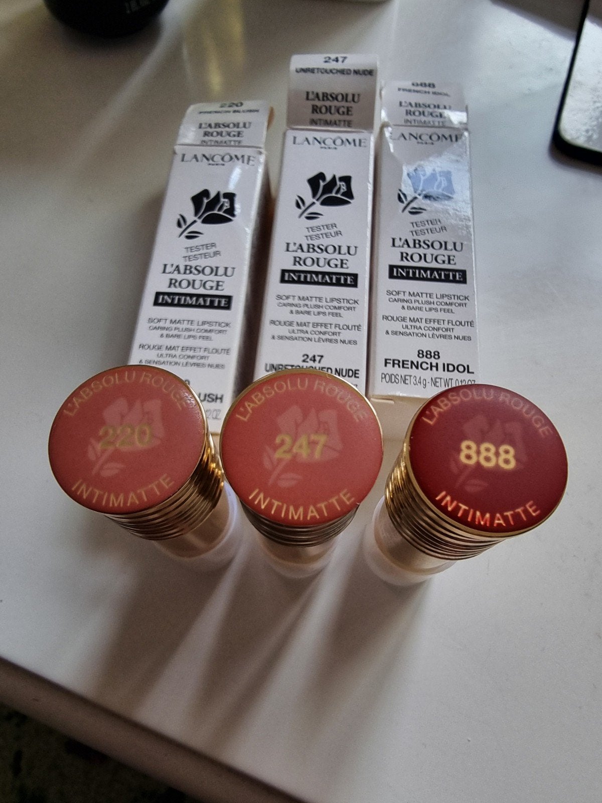 Lancome L'absolu Rouge intimatte 888,247,220 nieuw, Verzenden, Nieuw, Lippen