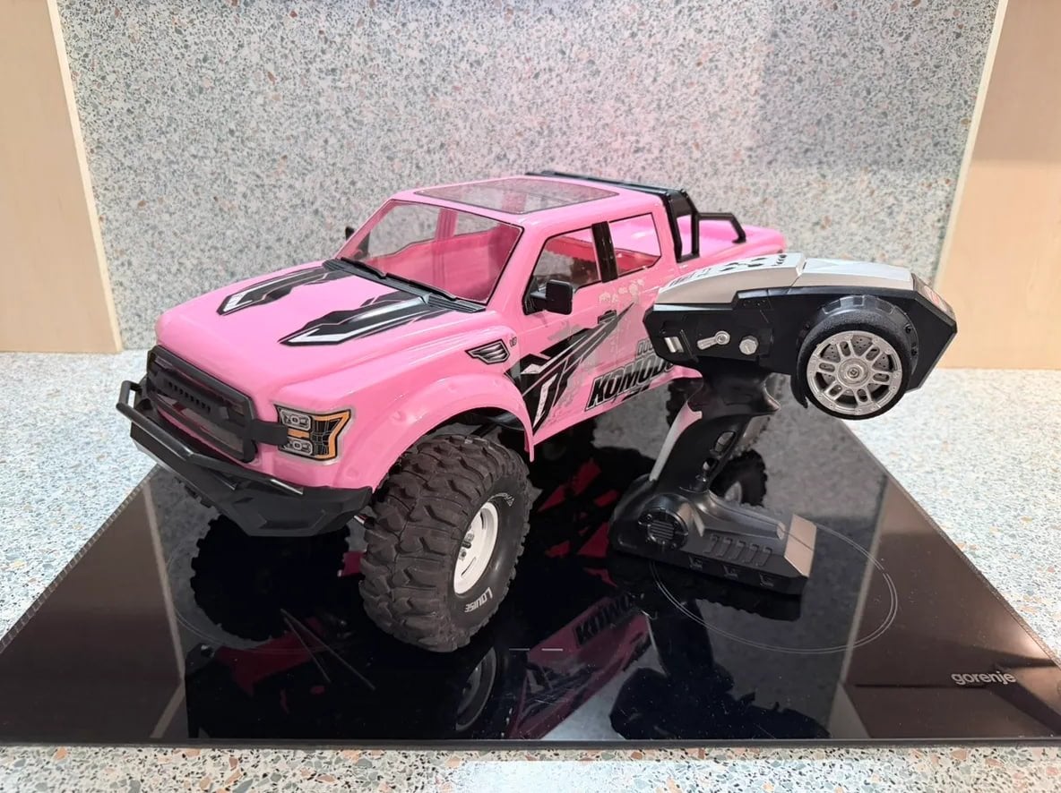 RC Crawler 1/10, Ophalen of Verzenden, Zo goed als nieuw, Elektro, Auto offroad