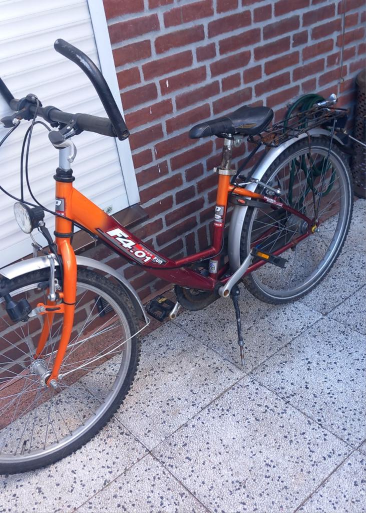 De jongensfiets, Fietsen en Brommers, Fietsen | Dames | Damesfietsen, Minder dan 47 cm, Ophalen of Verzenden, Overige merken