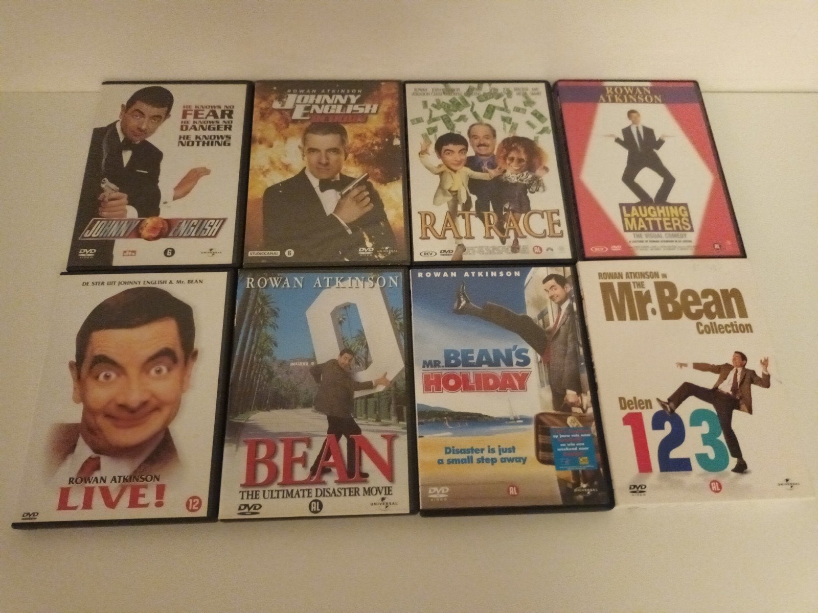 Dvd pakket Rowan Atkinson, Alle leeftijden, Ophalen of Verzenden, Zo goed als nieuw, Komedie