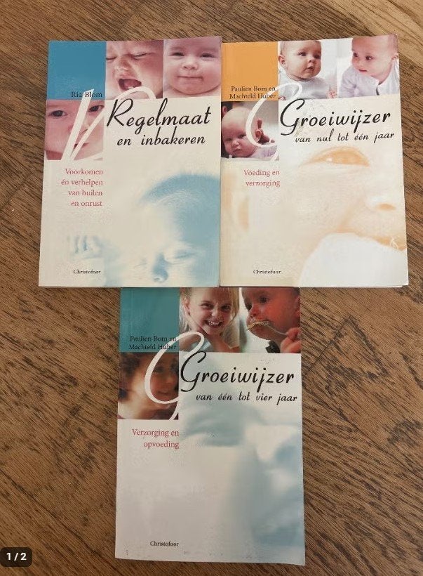 3 antroposofische Boeken verzorgen en opvoeden, Boeken, Ophalen of Verzenden, Gelezen, Zwangerschap en Bevalling