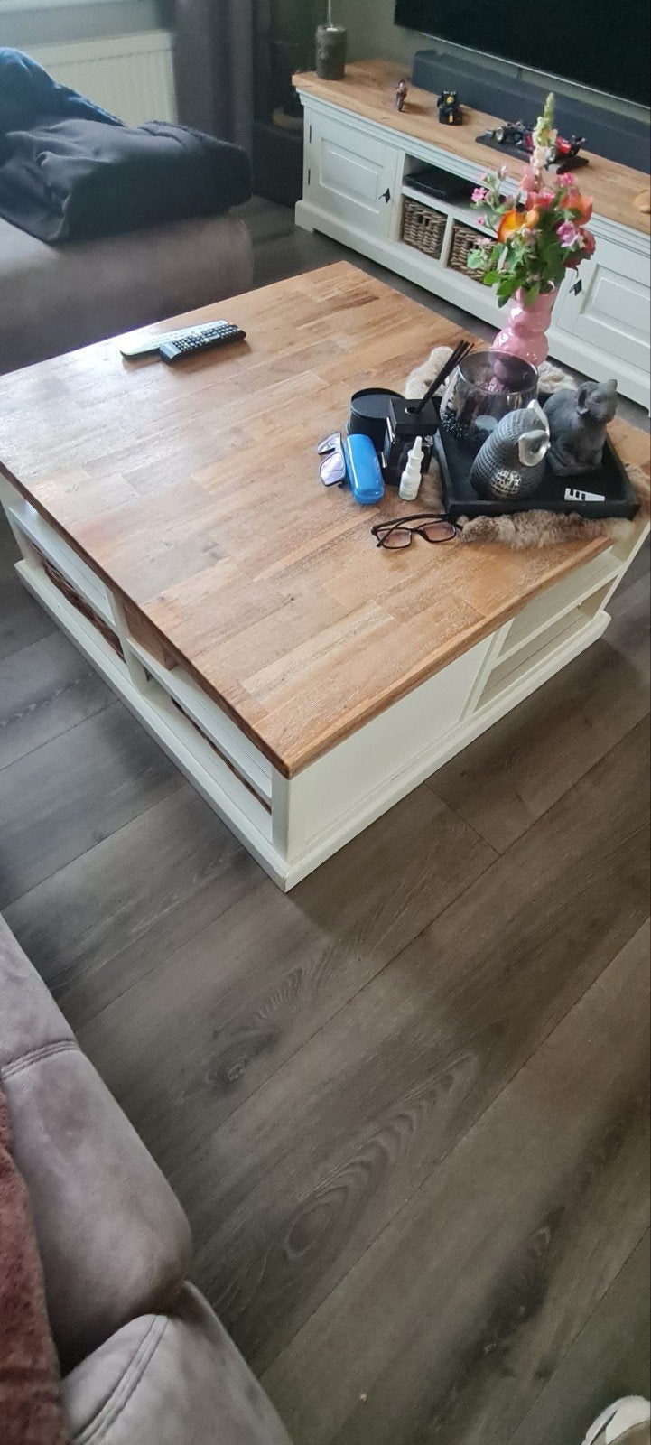 Salontafel, Ophalen