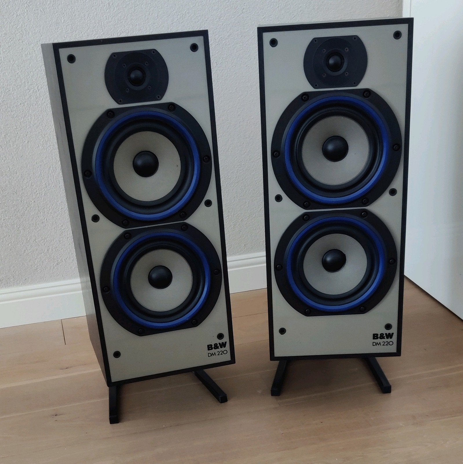 B&W DM220 luidsprekers puntgave kast 1 scheidingsfilter stuk