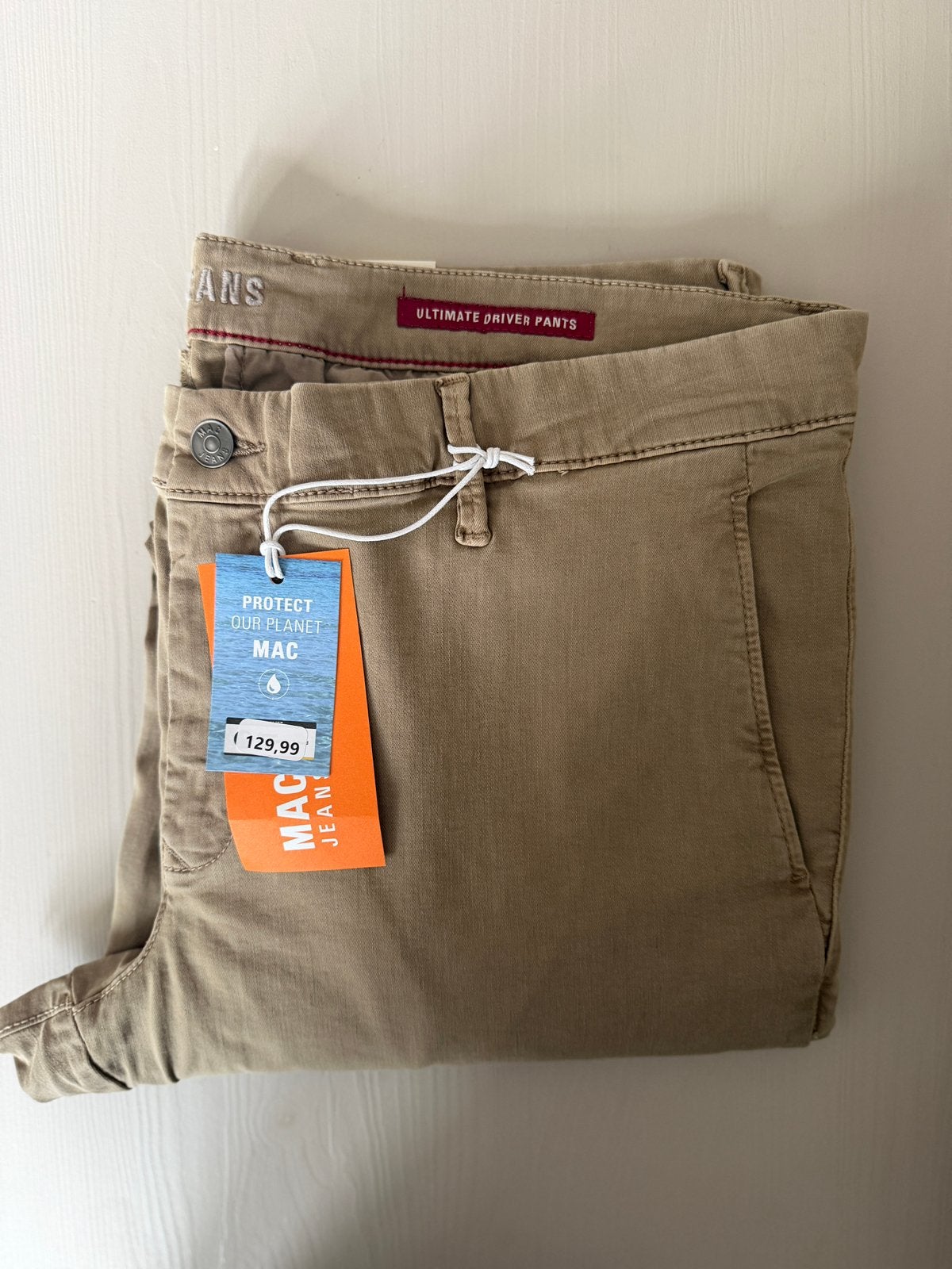 MAC Jeans Driver Pants - beige/khaki, Kleding | Heren, Ophalen of Verzenden, Nieuw, Overige maten, Beige