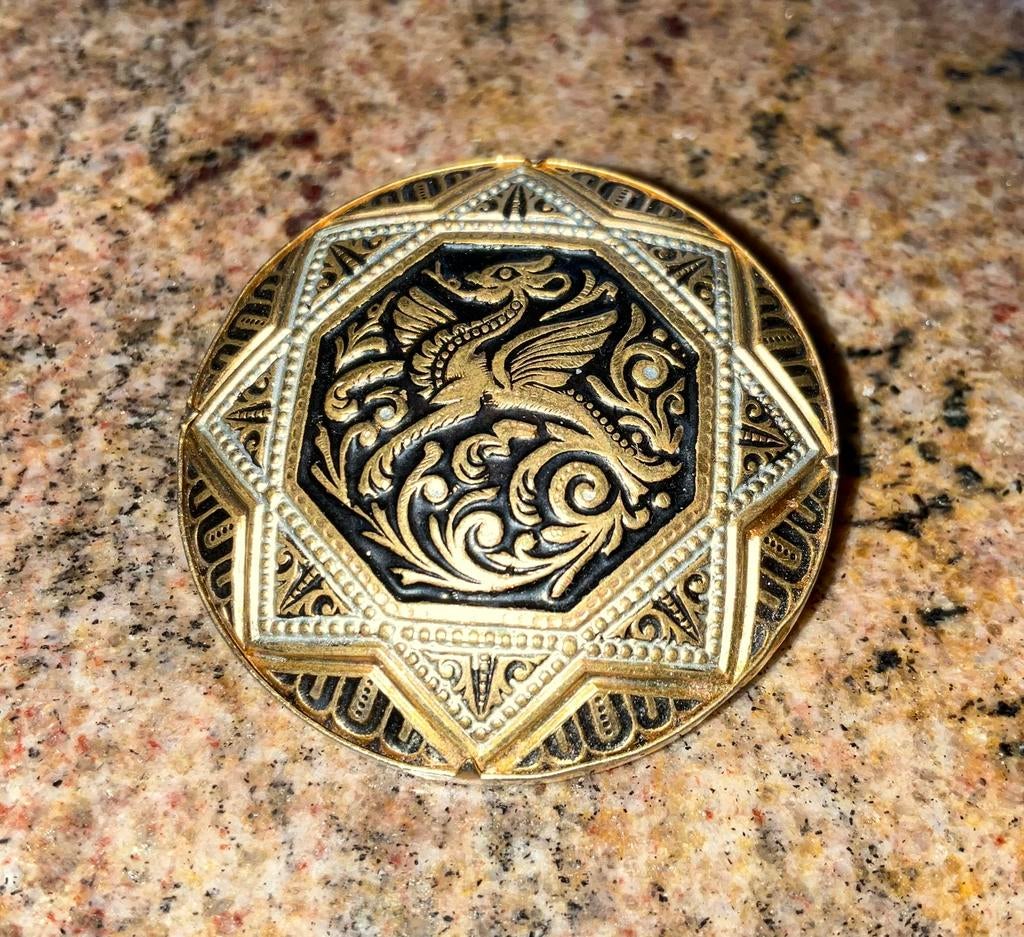 Broche Toledo Damasce, Antiek en Kunst, Ophalen of Verzenden
