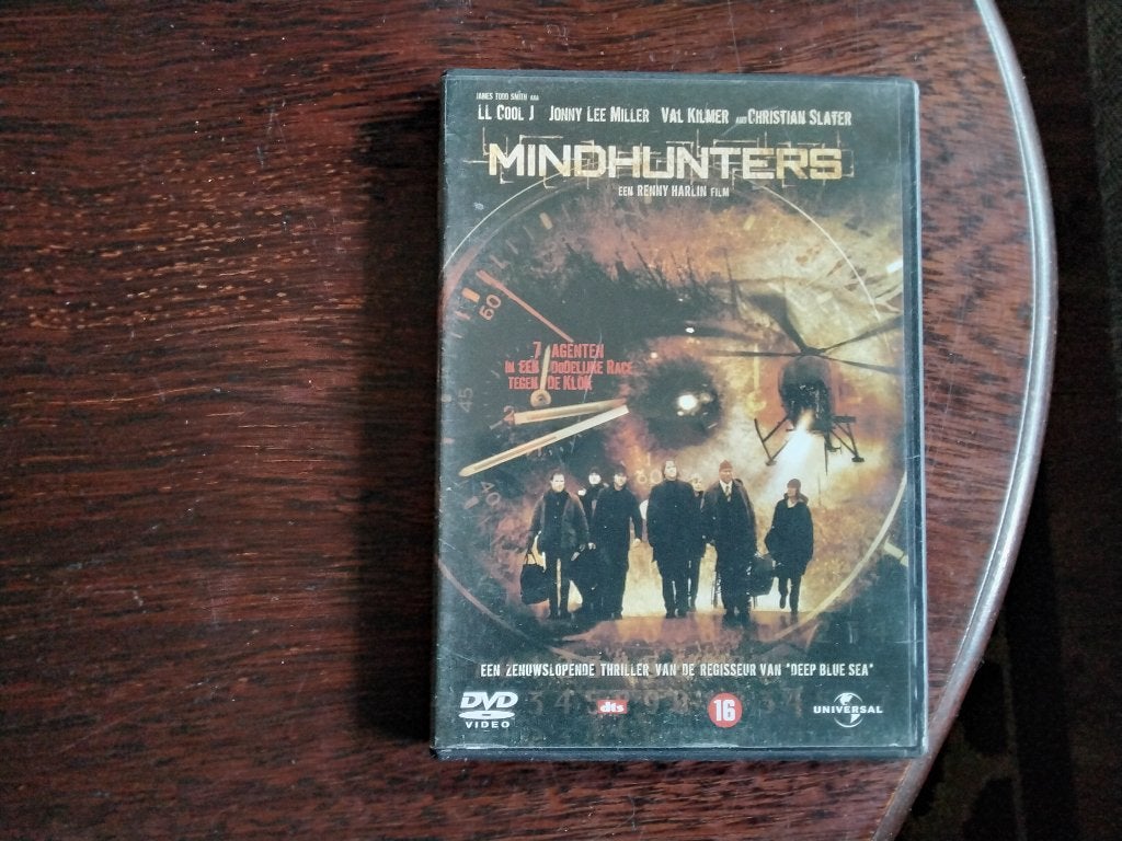Mindhunters, origineel, Vanaf 16 jaar, Ophalen of Verzenden, Zo goed als nieuw, Actiethriller