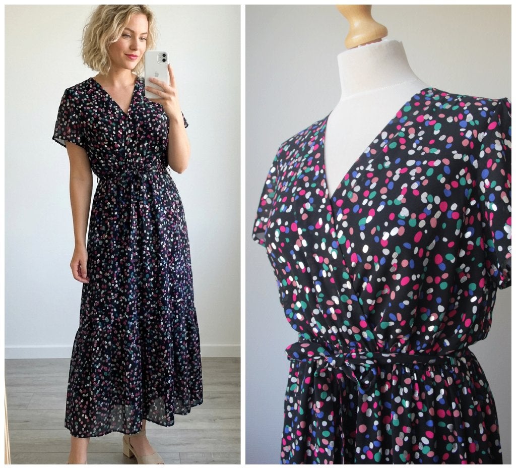 Costes - NIEUW prachtige maxi jurk in zwart - maat 34, Verzenden, Zwart, Nieuw, Costes