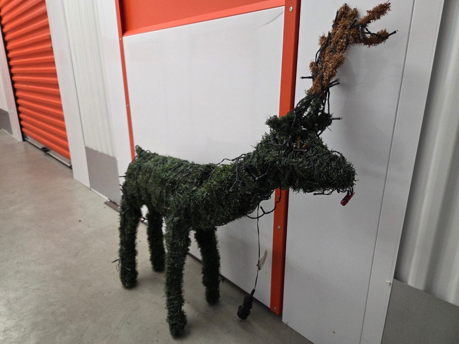 Rendier kerst, Ophalen