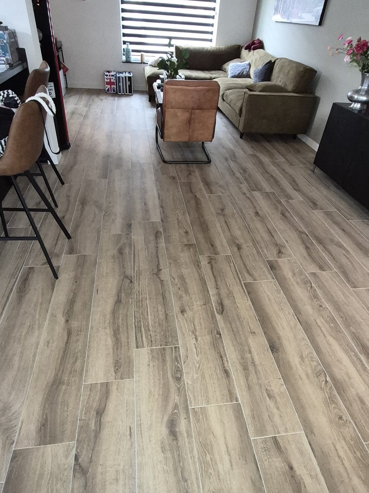 GRATIS - Nieuwe Cermed Limewood Roble MT tegels 11,18m2, Doe-het-zelf en Verbouw, Tegels, Ophalen, 60 cm of meer, Keramiek, Nieuw