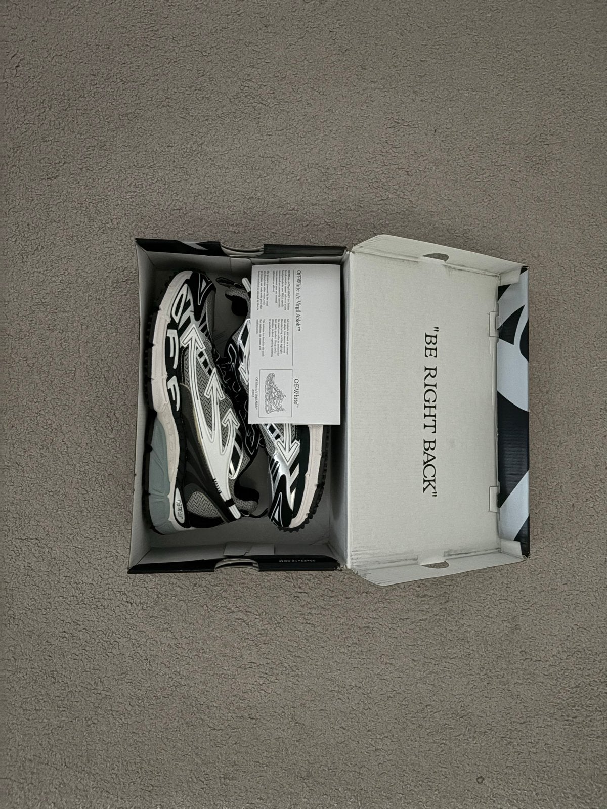 Off-White c/o Virgil Abloh Out of Office Sneakers, Verzenden, Nieuw, Zwart, Sneakers of Gympen