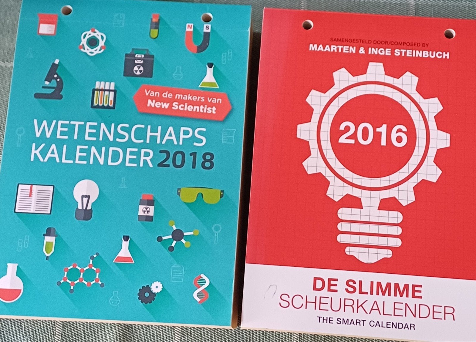 scheurkalender ders 2016 en 2018, Ophalen of Verzenden, Dagkalender, Zo goed als nieuw
