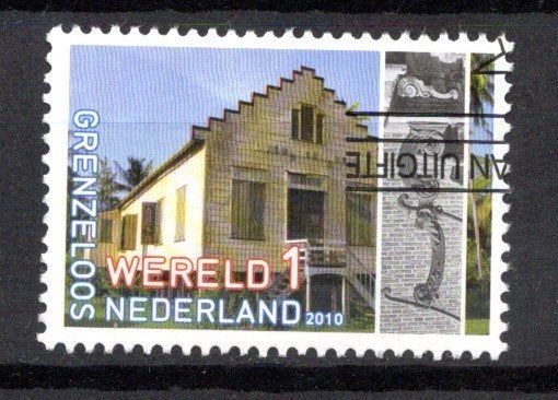 gestempelde zegel. Jaar 2010: internationaal, Ophalen of Verzenden, Na 1940, Gestempeld