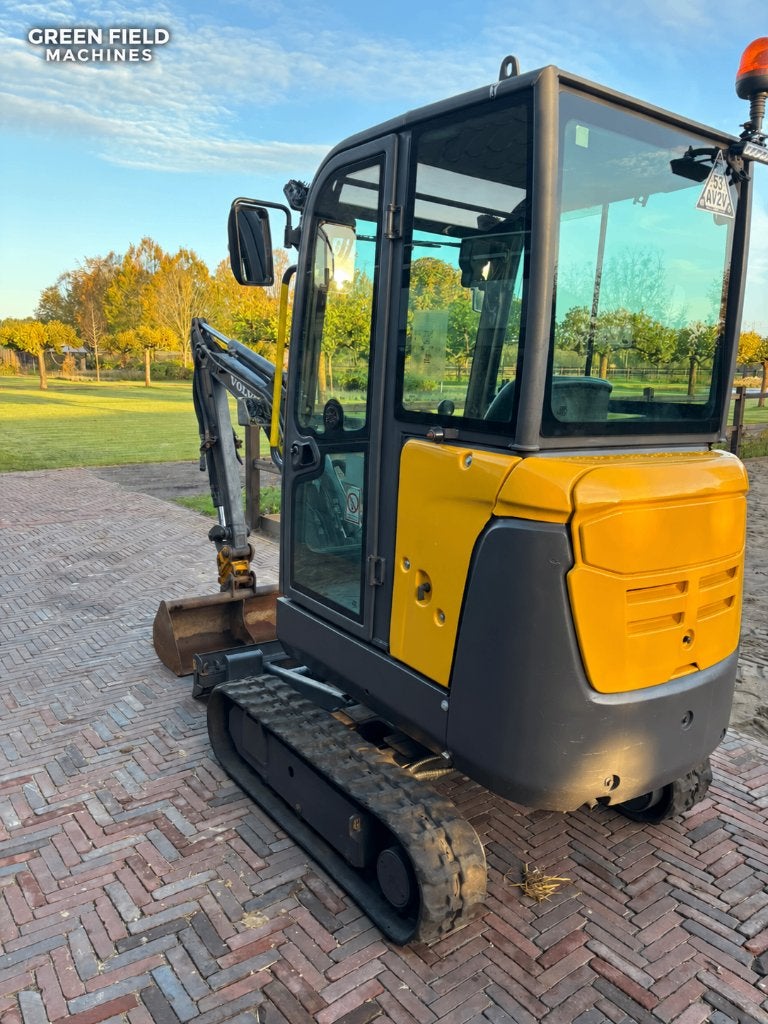 SCHERPE PRIJS! Volvo EC18D minigraver 2018 Zeer nette staat, Ophalen, Graafmachine