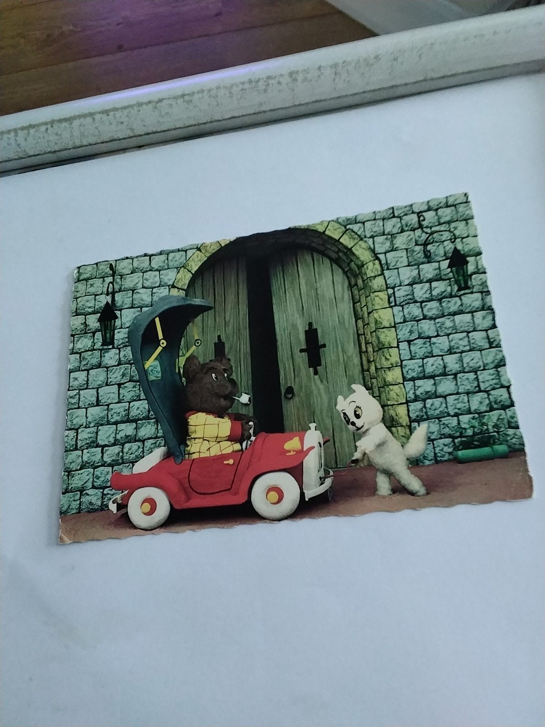 Oude Marten Toonder Ansichtkaart - Tom Poes en Heer Bommel, Ophalen of Verzenden, 1940 tot 1960