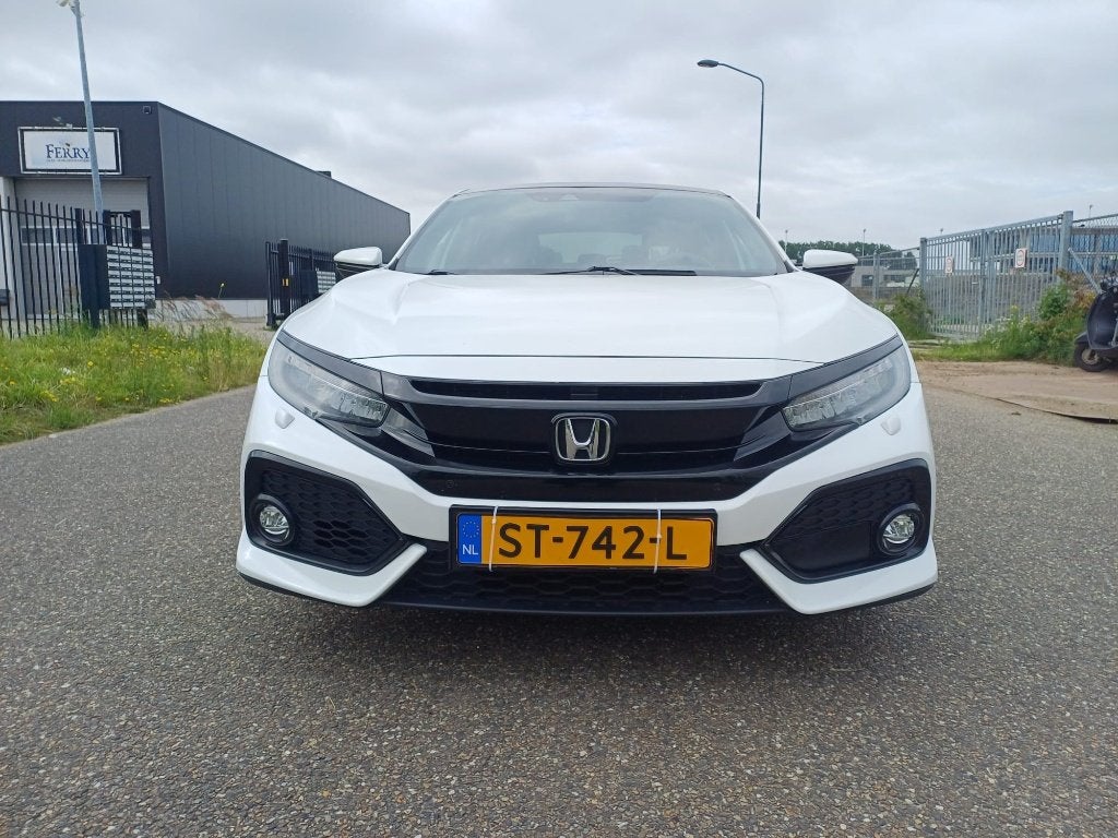 Honda Civic 1.0 I-vtec 129pk CVT  Automaat, Auto's, Honda, Dealer onderhouden, Stof, 4 cilinders, 129 pk