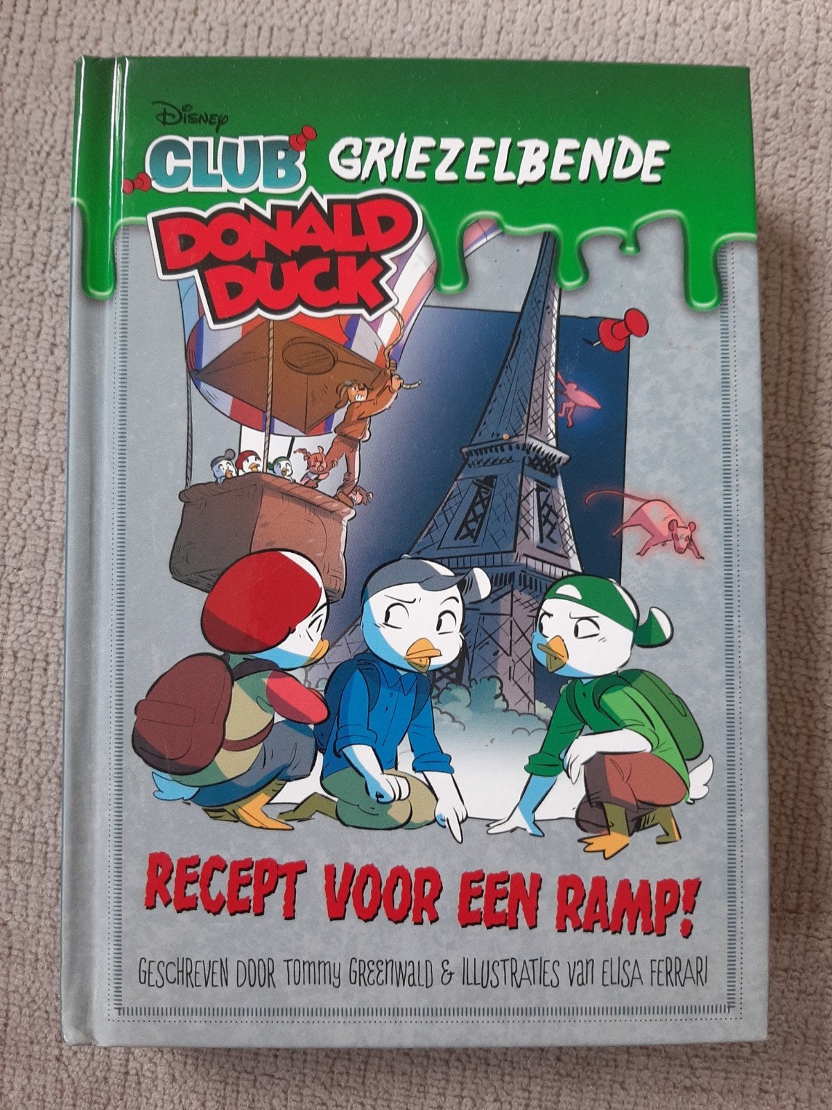 Club Donald Duck Griezelbende, Ophalen of Verzenden, Zo goed als nieuw, Tommy Greenwald