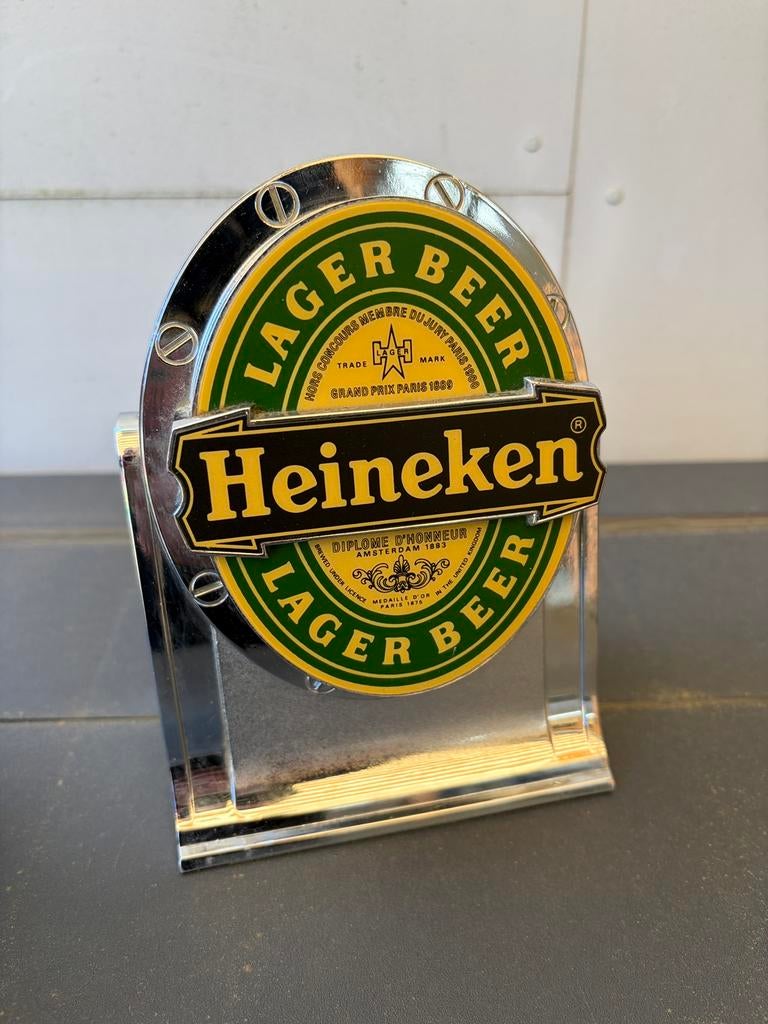 Kleine engelse barlamp van Heineken, Ophalen, Zo goed als nieuw, Heineken