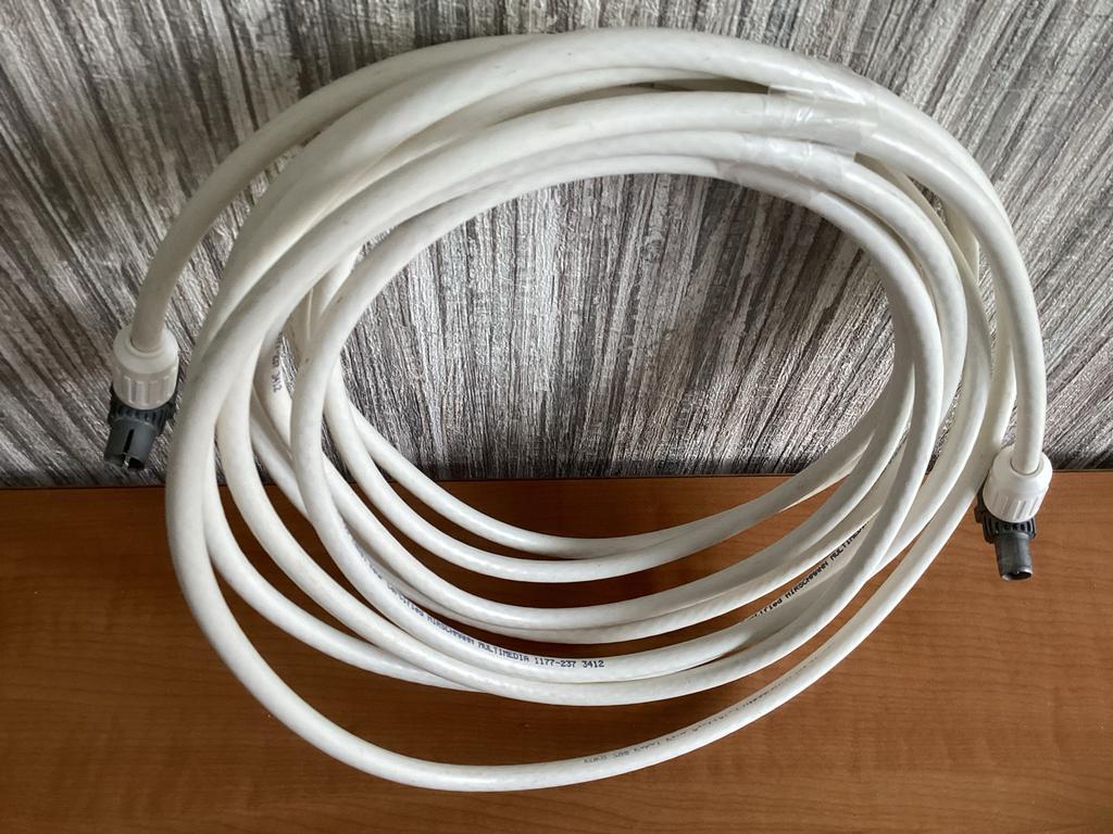 Ziggo Hirschmann Coax Kabel 5m KOKA 799 met prefab stekkers, Ophalen of Verzenden, Zo goed als nieuw, 5 tot 10 meter, Coaxiale kabel