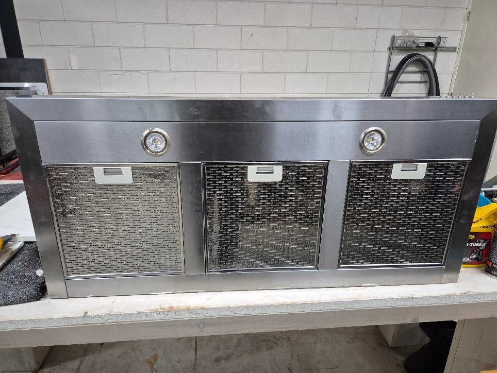 Smeg Afzuig/wasemkap, Ophalen, Wandschouwkap, Zo goed als nieuw, Vrijstaand