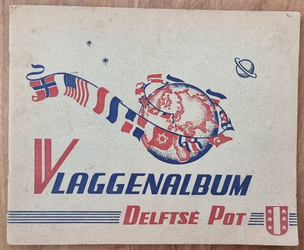 Vlaggenalbum van de Gehele Wereld - Gouda's Roem - jaren 50, Boeken, Ophalen of Verzenden, Gelezen, R.J.J. Heirman