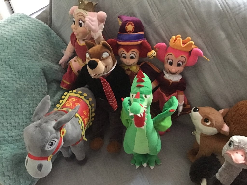 Efteling knuffels, sprookjesboom, Pardoes,Pardijn en Fabula, Ophalen of Verzenden, Zo goed als nieuw, Overige typen