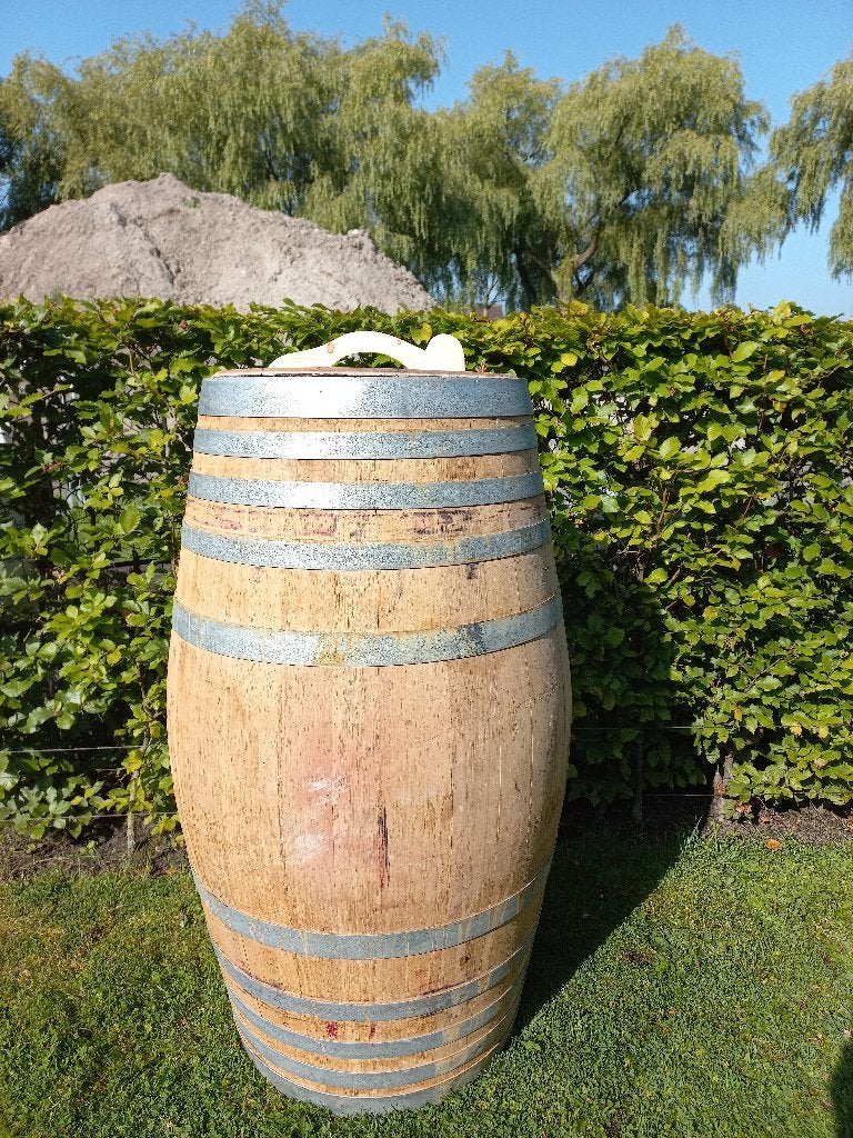 Regenton Sigaarmodel Eikenhouten Wijnvat Inhoud 275 liter, 150 liter of meer, Ophalen, Nieuw, Hout