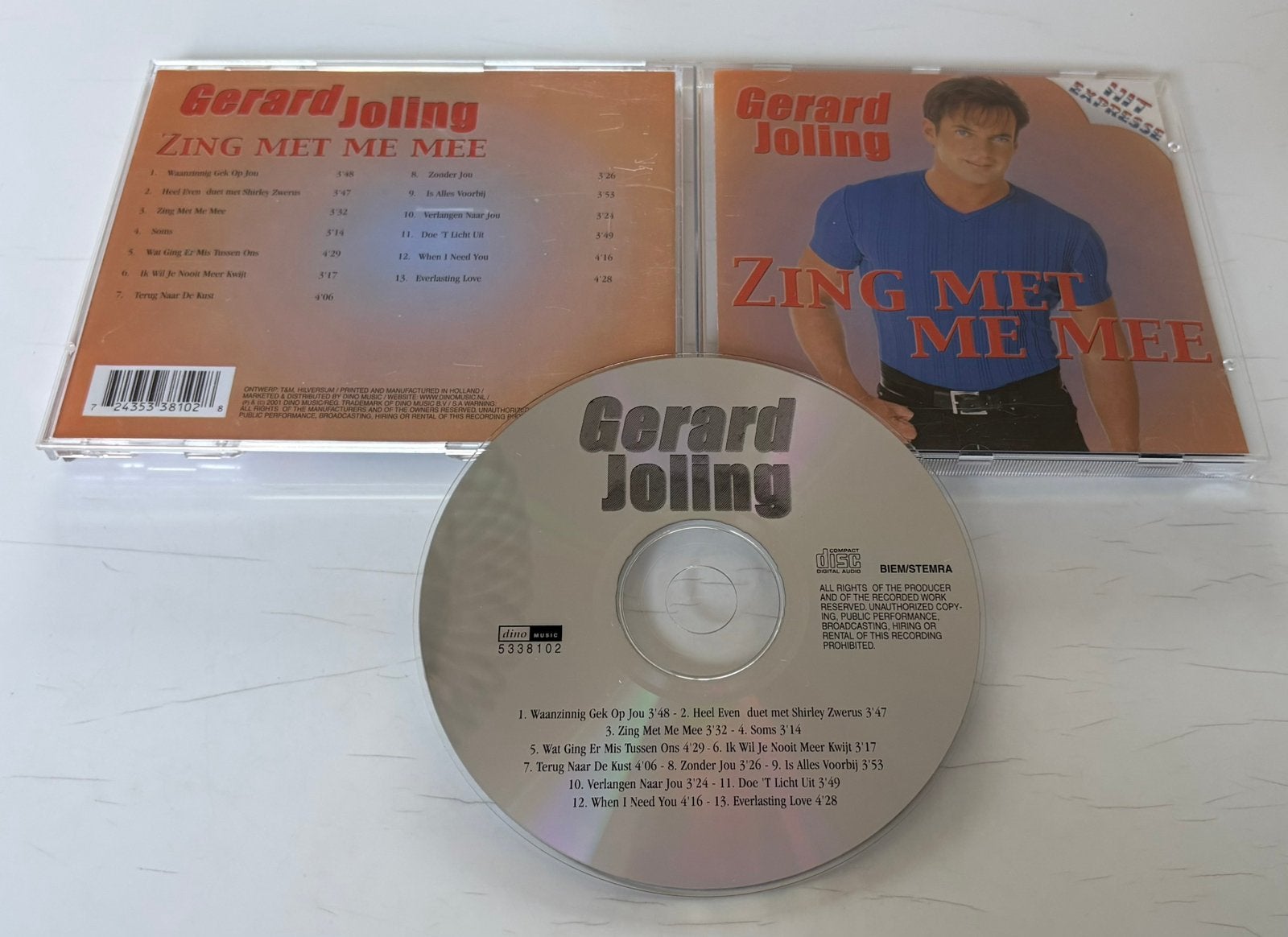 Gerard Joling - Zing met me mee (nieuwstaat), Ophalen of Verzenden, Zo goed als nieuw, Levenslied of Smartlap