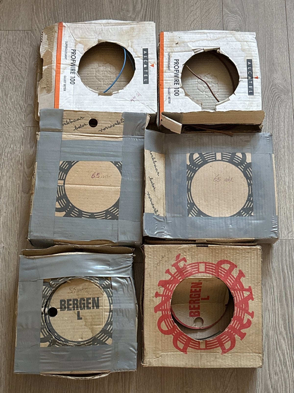 Installatiedraad - Diverse kleuren en merken, Ophalen, Nieuw, Overige merken, Kabel of Snoer