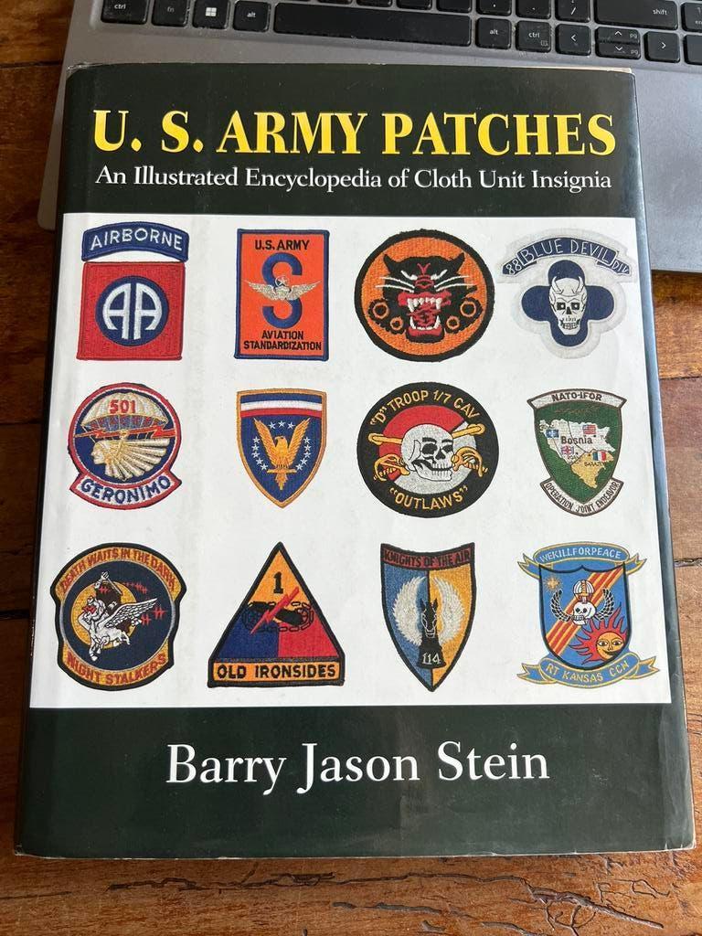 WO2 Amerikaans naslagwerk Patches Airborne Emblemen Stein, Verzamelen, Amerika, Ophalen of Verzenden, Embleem of Badge