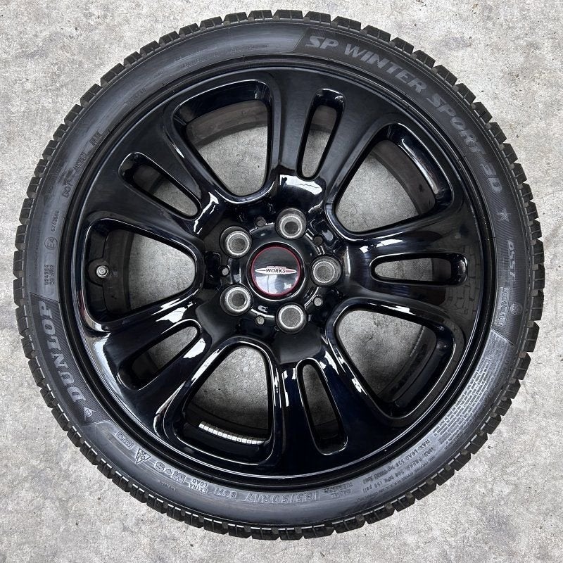 17 inch originele velgen + winter of zomerbanden Mini JCW, Gebruikt, -, -, Banden en Velgen