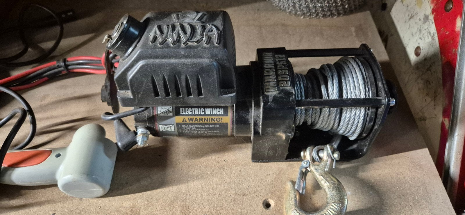 Elektrische lier - Ninja 120SP512 - 1000 lbs, Ophalen, Gebruikt, Elektrisch