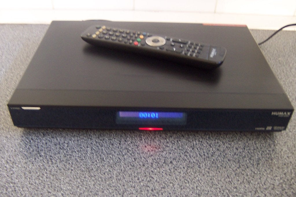 Humax iHDR-5050C, Decoder en Harddisk Recorder., Ophalen of Verzenden, Zo goed als nieuw, Harddiskrecorder